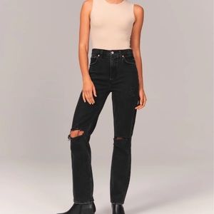 Abercrombie & Fitch 90s Straight Ultra High Rise Jeans